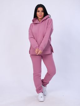 М339 Костюм Виктория с капюшоном (розовый) - Иванушка-трикотаж фото 8