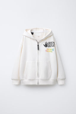ZARA X BODY GLOVE ® ZIP-UP HOODIE
