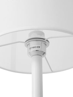 Торшер напольный "Капля" Е27 40Вт белый 25х25х150 см