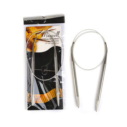 Спицы круговые для вязания на тросиках Maxwell Black арт.60-70 7,0 мм /60 см Спицы круговые для вязания на тросиках Maxwell Black арт.60-70 7,0 мм /60 см