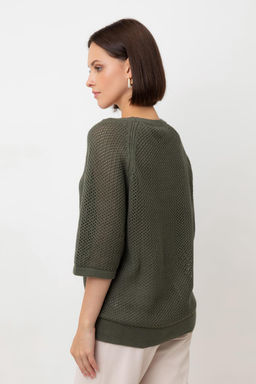 ЕВ 30207/хаки джемпер жен