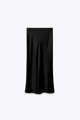 SATIN MIDI SKIRT - Zara фото 17