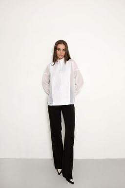 Блуза AURA 2053-176 белый  фото 4