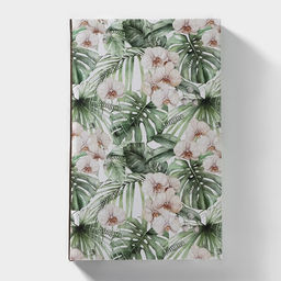 Блюдо сервировочное Доляна «Лист», 27×2.8 см, зелёное