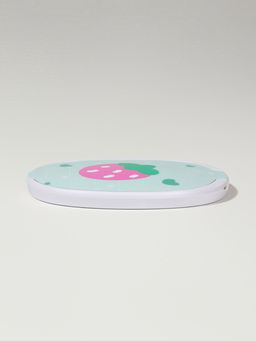 Зеркало складное «Клубника», с расчёской, 6.5×9.5 см