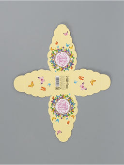 Цена за 10 шт. Коробочка подарочная для яйца «Со светлой Пасхой»