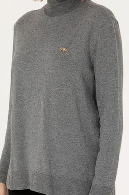 Свитер женский U.S. Polo Assn. серый меланж  фото 13