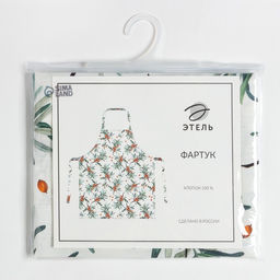 Фартук Этель Berry garden 60х70 см, 100% хлопок, репс 210 г/м2  фото 7