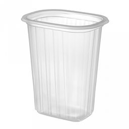 Цена за 50 шт. Контейнер одноразовый из полипропилена 0,5л 10,8х8,2х12,8см, с крышкой, прозрачный (Россия) - Домашняя мода фото 8