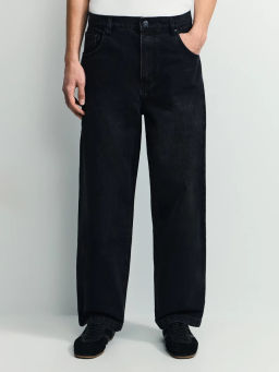 Джинсы baggy fit с эффектом стирки / Zarina фото 2