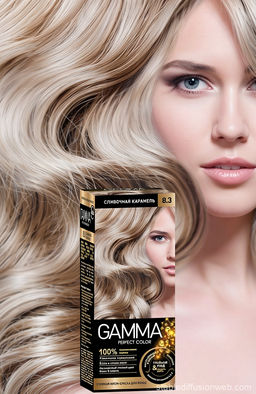 ГАММА краска д/волос PERFECT COLOR 8.3 Сливочная карамель в компл. с окислит.кремом 9% ГАММА краска д/волос PERFECT COLOR 8.3 Сливочная карамель в компл. с окислит.кремом 9%