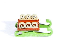 Елочные игрушки: Санки малые 410-3 Twirl - Idh фото 4