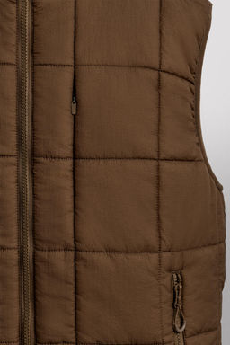 TECHNICAL PUFFER GILET - Zara фото 10