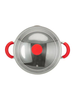 Кастрюля с крышкой AZIMUT 24х13.5см 5.8л - Attribute фото 6
