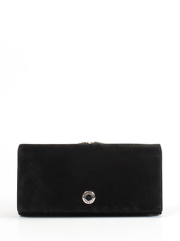 LACCOMA кошелек LA-1075-Z-черный натуральная замша