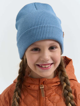 Шапка хлопковая двухслойная Джинс - Bungly фото 7