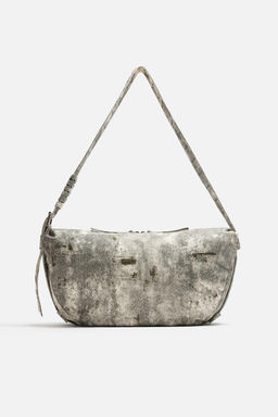 DISTRESSED FABRIC BAG - Zara фото 5