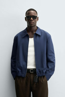 REGULAR FIT COTTON JACKET - Zara фото 2