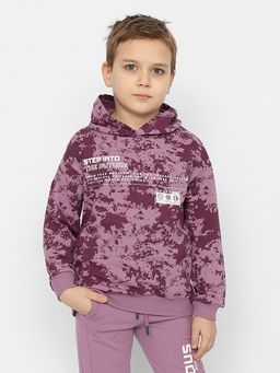 CRB wear/CSKB 63469-44-353 Толстовка для мальчика,фиолетовый/Ex.Cherubino