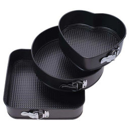 Набор из 3х форм для выпечки (Квадрат, круг, сердечко) (3149) - Мой органайзер фото 2