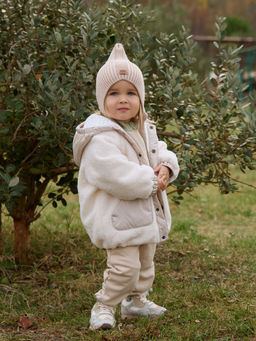 Куртка меховая Молоко 0+ - Bungly фото 6