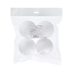 Love2art DPZ-102 Заготовка пенополистирол d 8 см 4 шт Шар 80 мм, 4 шт.