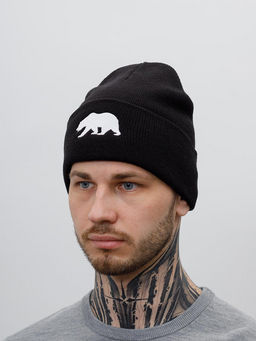 Шапка AMERICAN NEEDLE арт. 21019A-CALI California Cuffed Knit (черный) фото 3