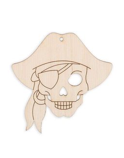 Заготовка для декорирования Mr. Carving ВД-560 Подвеска фанера 0.4 см Корабль (9х9см)  фото 2