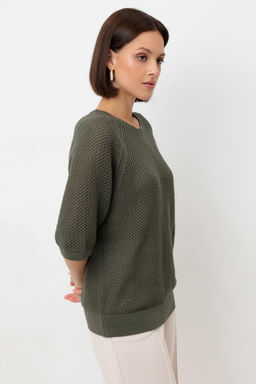 ЕВ 30207/хаки джемпер жен