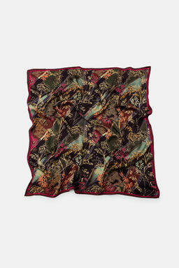 FLORAL PRINT VISCOSE SCARF - Zara фото 9