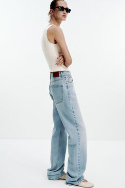 V-NECK INTERLOCK TOP - Zara фото 3