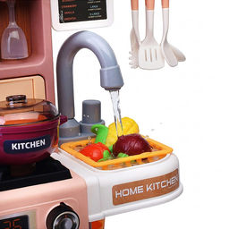 Набор Кухня "Играй- готовь" (свет, вода) в коробке