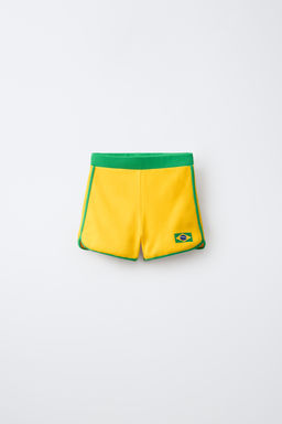 LEGGING CORTO BRASIL / Amarillo - Zara фото 3