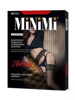 ADRIANA 20 (колготки со свободным доступом)** - rosso
