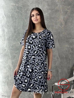 Домашняя туника с принтом