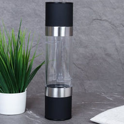 Мельница для перца 22 см / РН-456 /уп 50/ черная механическая 2 в 1 - Галеонтрейд фото 2