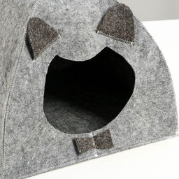 Домик для животных из войлока Ушастый, 40 х 40 х 40 см - Simaland фото 4