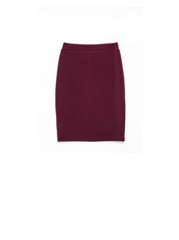 CONTE Классическая юбка-футляр PRESTIGE grape wine - Conte elegant фото 5