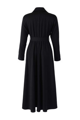 TRENDYOLMILLA Mavi Kusakl? Etegi Piliseli Kruvaze Yaka Maxi Dokuma Elbise TWOAW25EL00234  фото 11