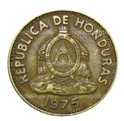 5 сентаво 1975 года Гондурас