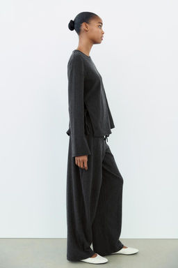 TEXTURED TOP WITH BOW - Zara фото 17