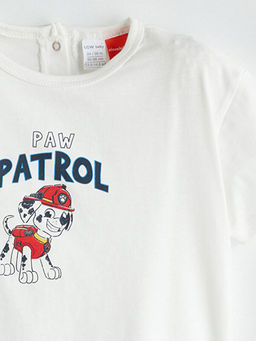 Paw Patrol Bask?l? Erkek Bebek Ti??rt ve ?ort 2li