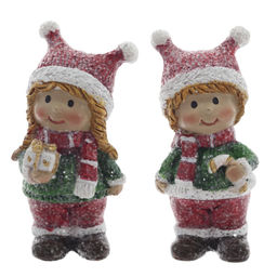 Фигурка декоративная "Дети", L2 W2,5 H6 см, 2в.