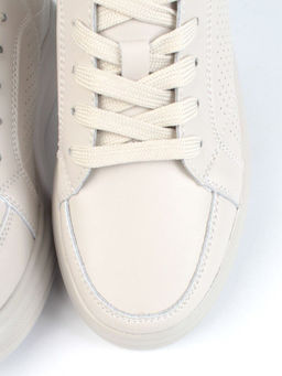 05-PDE32-2 BEIGE Кроссовки женские (натуральная кожа)