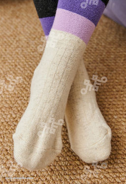 Гольфы детские из 100% монгольской шерсти (арт. 02164) - Mongolka фото 6