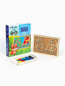 Пластилиновые картинки Птица, 21?15 см