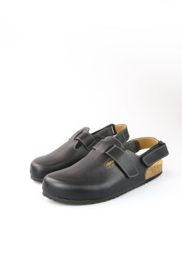 13 | Makas| Женские сабо (черный перфорация) - Milka shoes&more фото 9