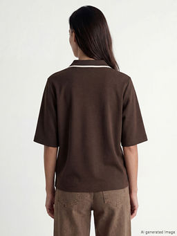 Polo Yaka Soft Touch Kad?n Ti??rt