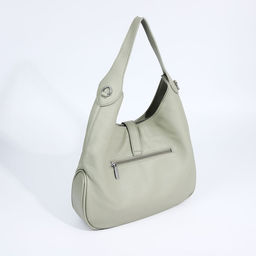 Сумка-мешок на молнии, наружный карман, цвет светло-зелёный - Simaland фото 2