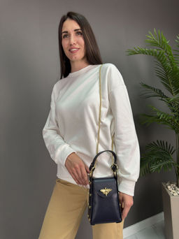 Сумка женская из телячьей кожи